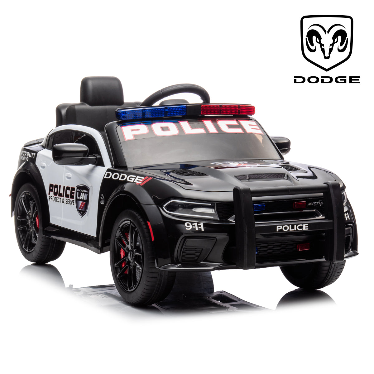 【期間限定】イベント用　乗用ラジコン◇ダッジ チャージャー SRT パトロールカー◇動画付き
